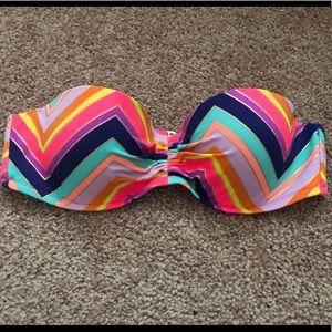 Victoria’s Secret Chevron print bikini top
